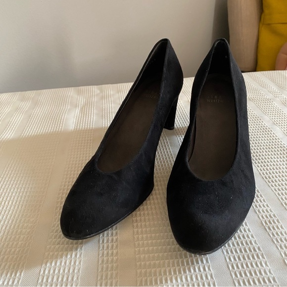 Stuart Weitzman Chipmunk Suede Pumps - Picture 8 of 8